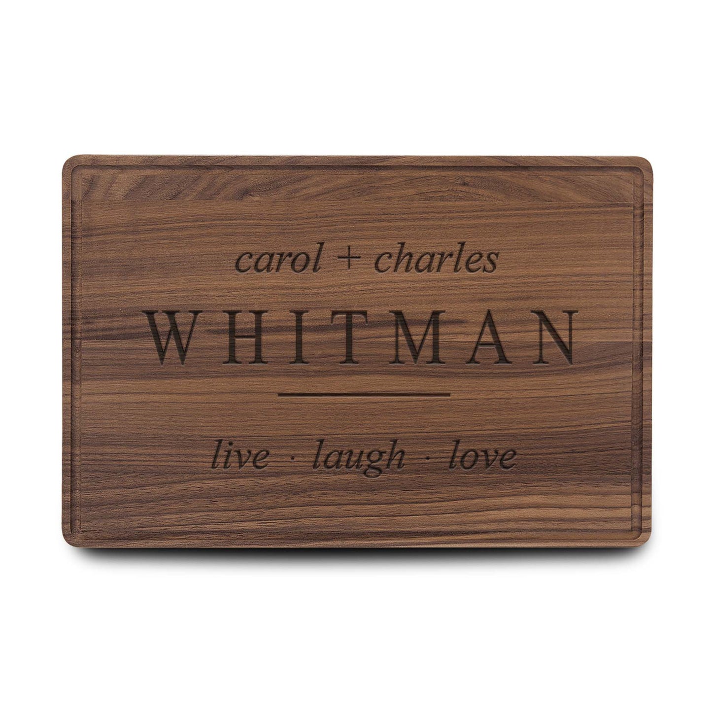 Personalized Cutting Board | Walnut 6" x 9"