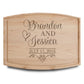 Personalized Cutting Board | Maple Arch 12" x 9"