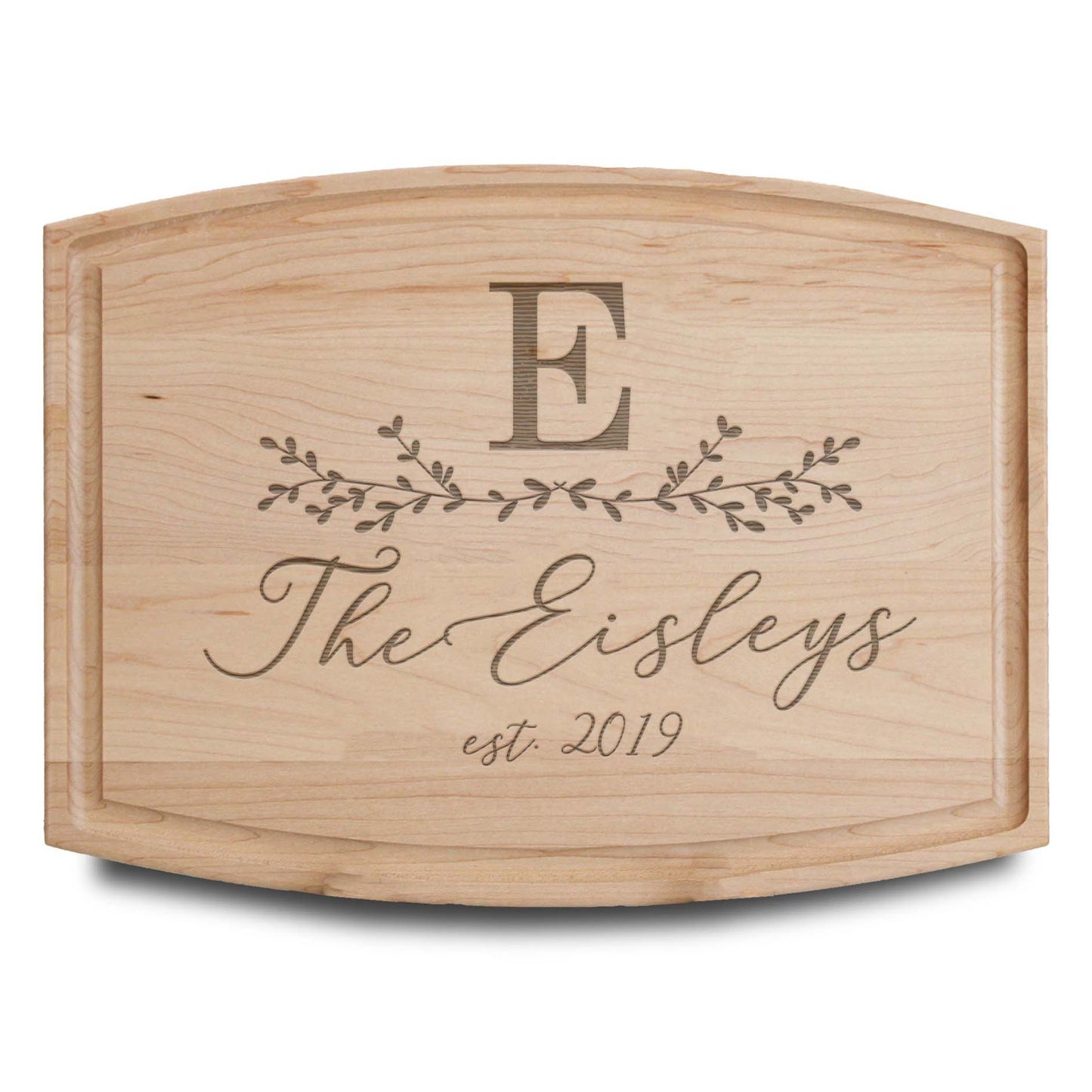 Personalized Cutting Board | Maple Arch 12" x 9"