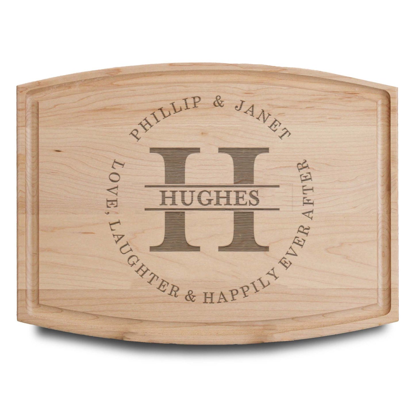 Personalized Cutting Board | Maple Arch 12" x 9"