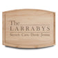 Personalized Cutting Board | Maple Arch 12" x 9"