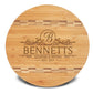 Personalized Cutting Board | Bamboo Round 12" x 12"