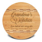 Personalized Cutting Board | Bamboo Round 12" x 12"