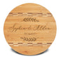 Personalized Cutting Board | Bamboo Round 12" x 12"