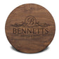 Personalized Cutting Board | Walnut Round 13" x 13"