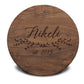 Personalized Cutting Board | Walnut Round 13" x 13"