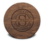 Personalized Cutting Board | Walnut Round 13" x 13"