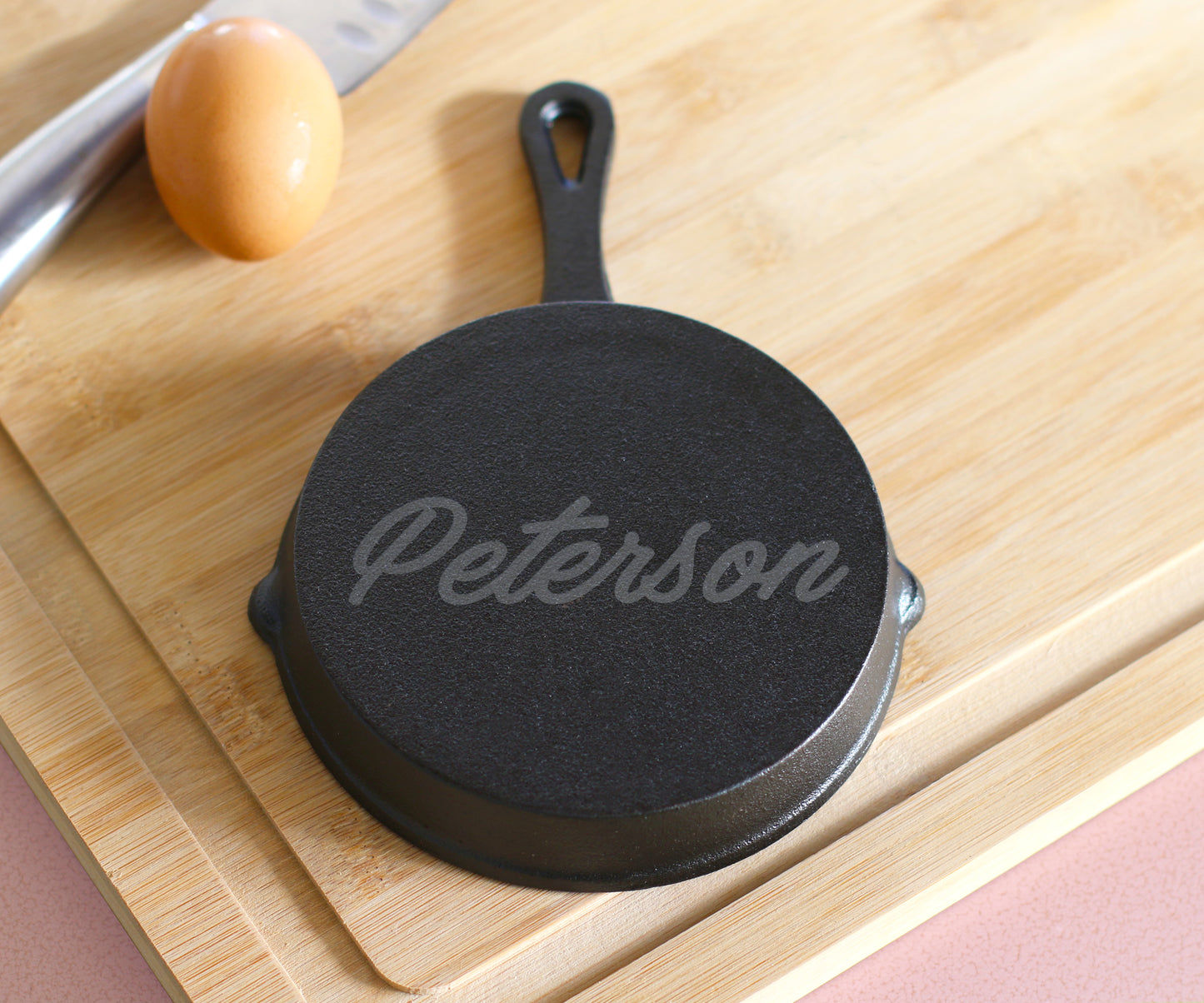 Personalized Cast Iron Pan | Peterson