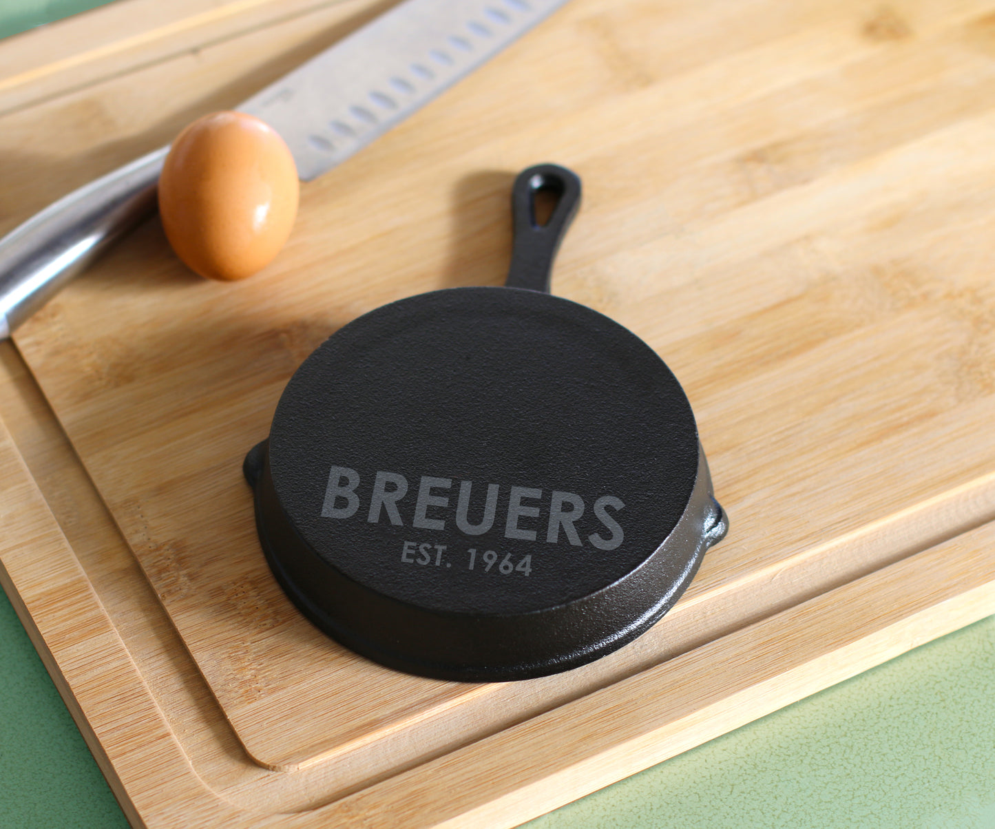 Personalized Cast Iron Pan | Breuers