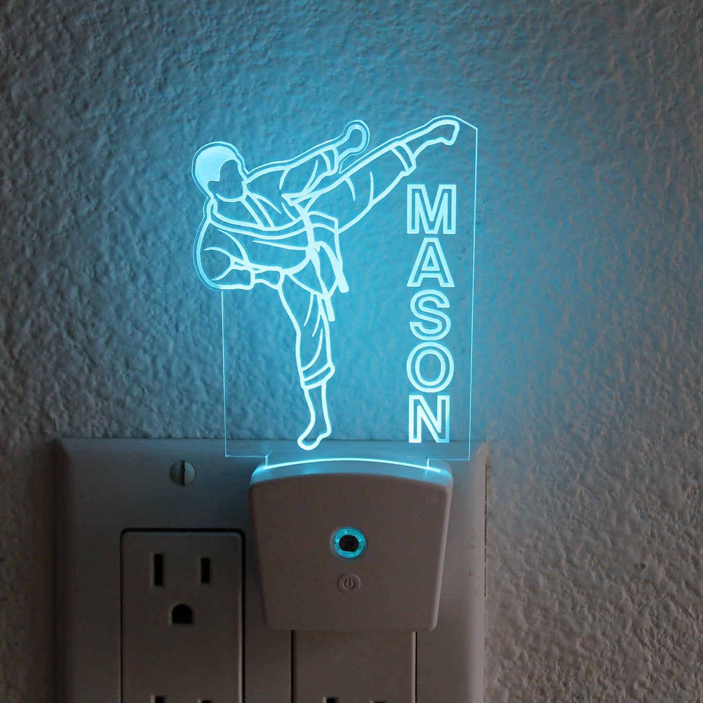 Kid's Night Light Wall Plug | Karate