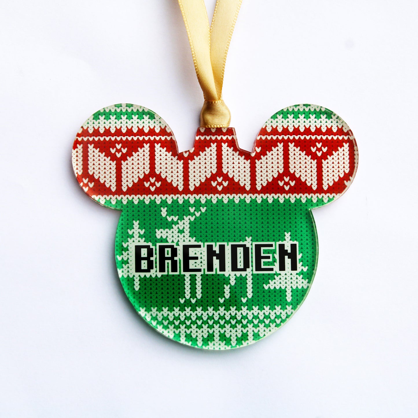 Acrylic Christmas Ornaments | Ugly Sweater