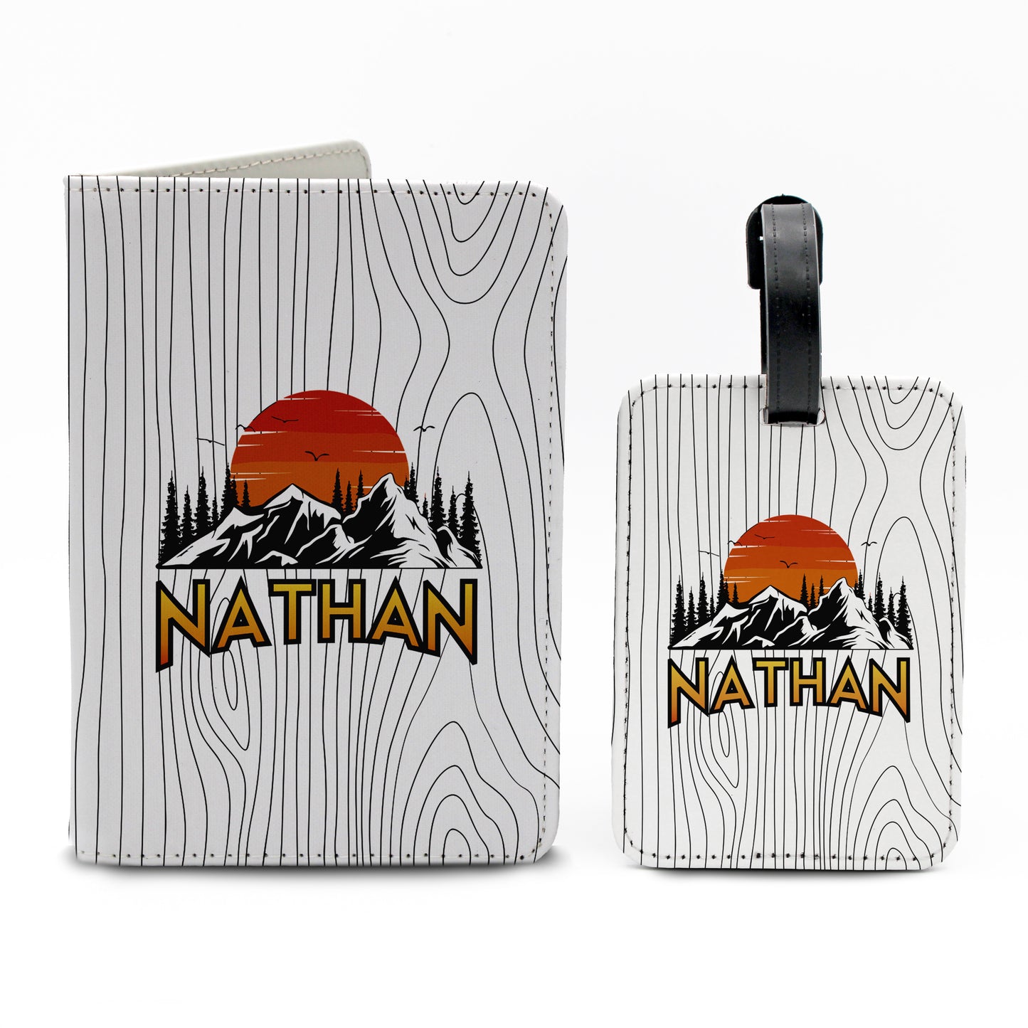 Personalized Travel Set Full Color | Nathan