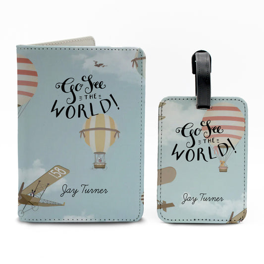 Personalized Travel Set Full Color | See The World