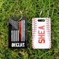 Personalized Baseball Bag Tag | Baseball Silhoutte