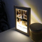 Night Light Photo Frame with Warm Light | Heart