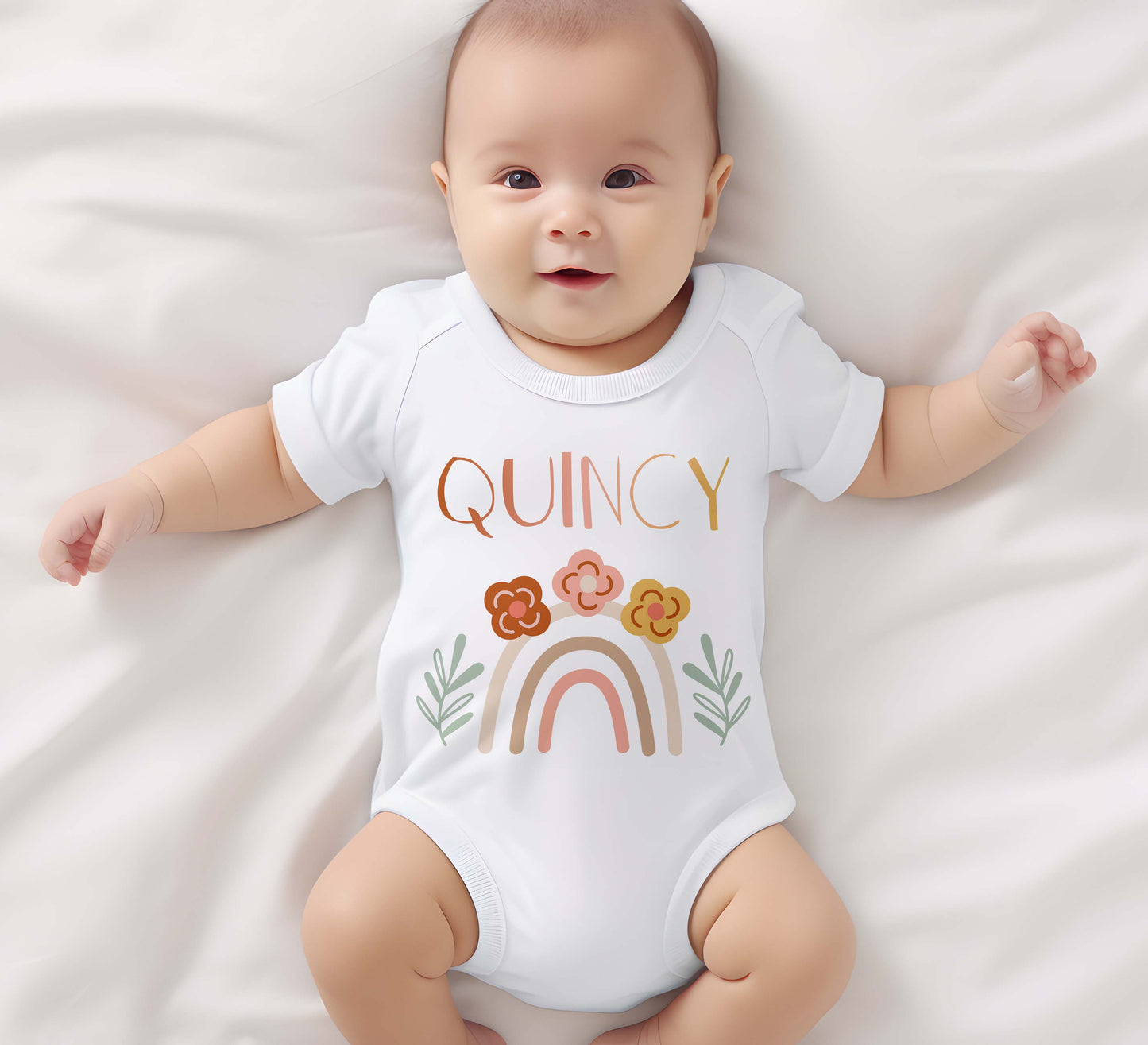 Personalized Christmas Onesies | First Christmas