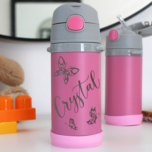 Kid's Metal Tumbler | Butterfly