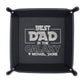 Leather Catch all Tray | Best Dad in the Galaxy