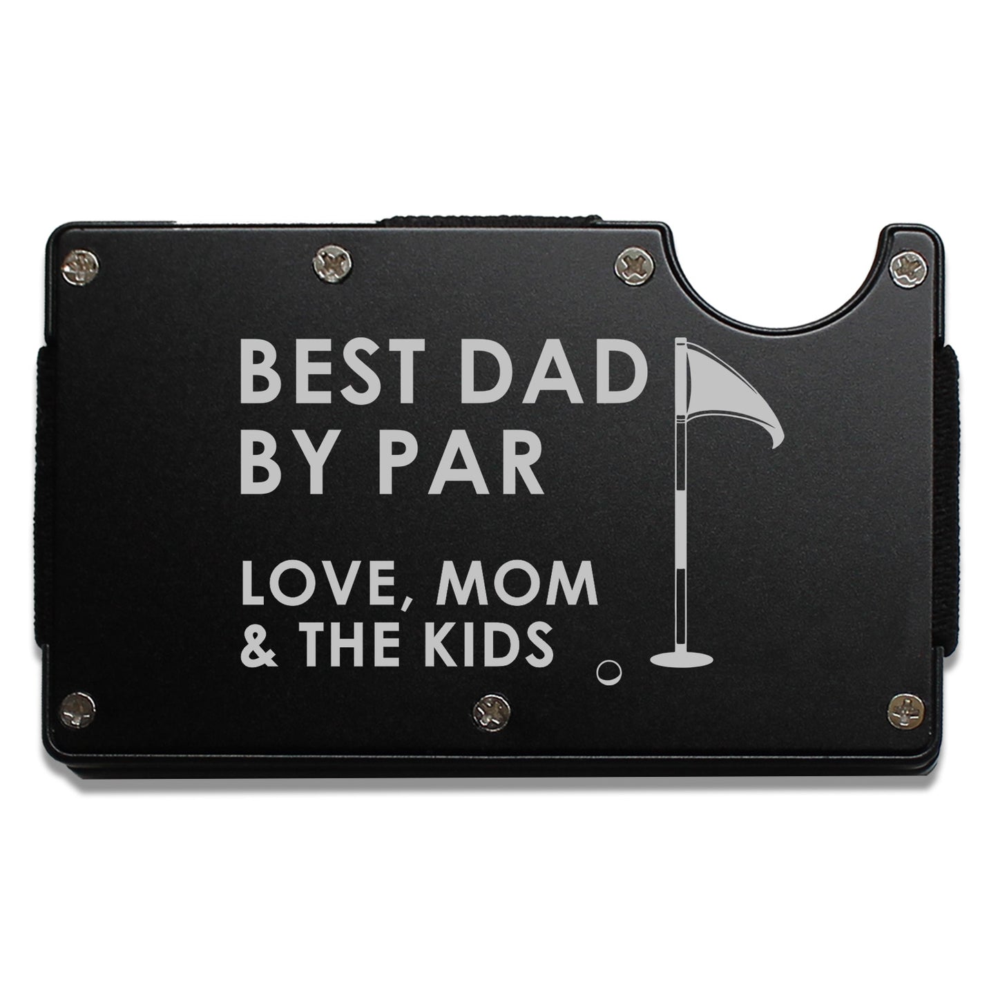 RFID Metal Card Wallet | Best Dad By Par