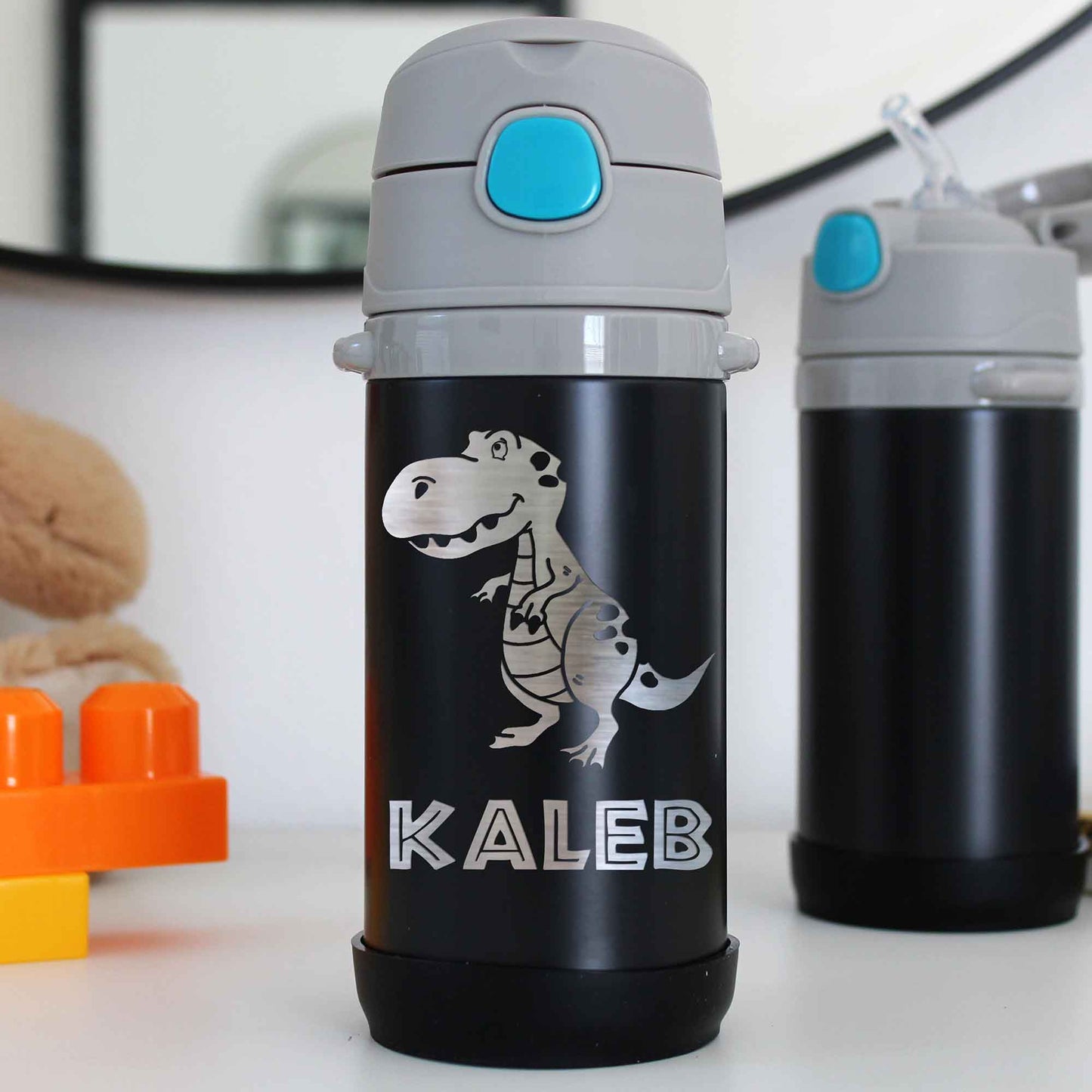 Kid's Metal Tumbler | Dinosaur