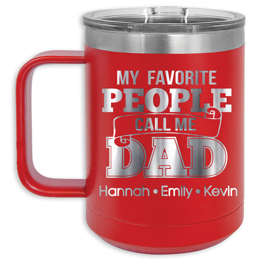 Metal Coffee Mugs | Favorite Dad