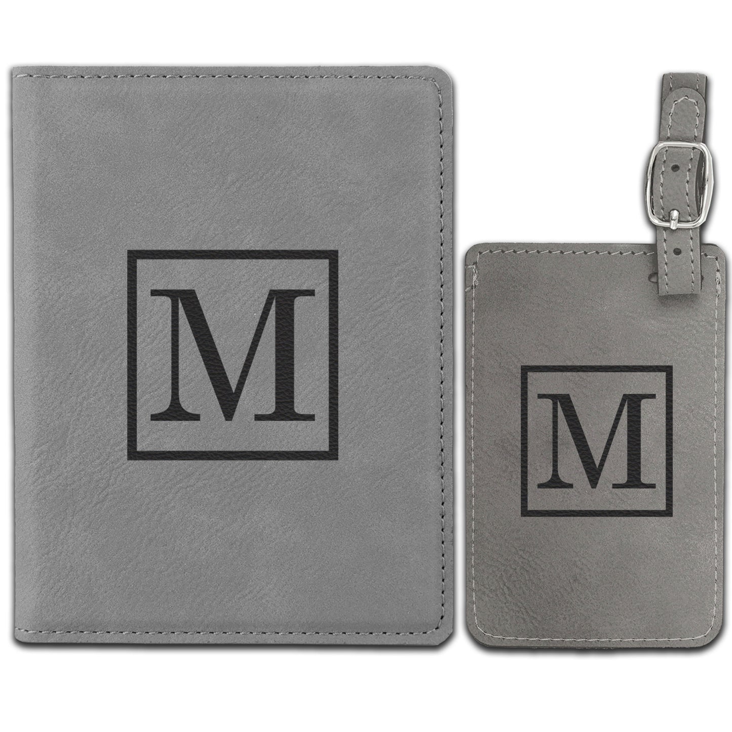 Passport Cover & Luggage Tag Set | M Square