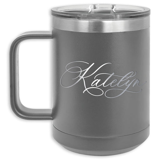 Metal Coffee Mugs | Katelyn