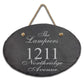 Slate Outdoor Address Sign | Lampiers