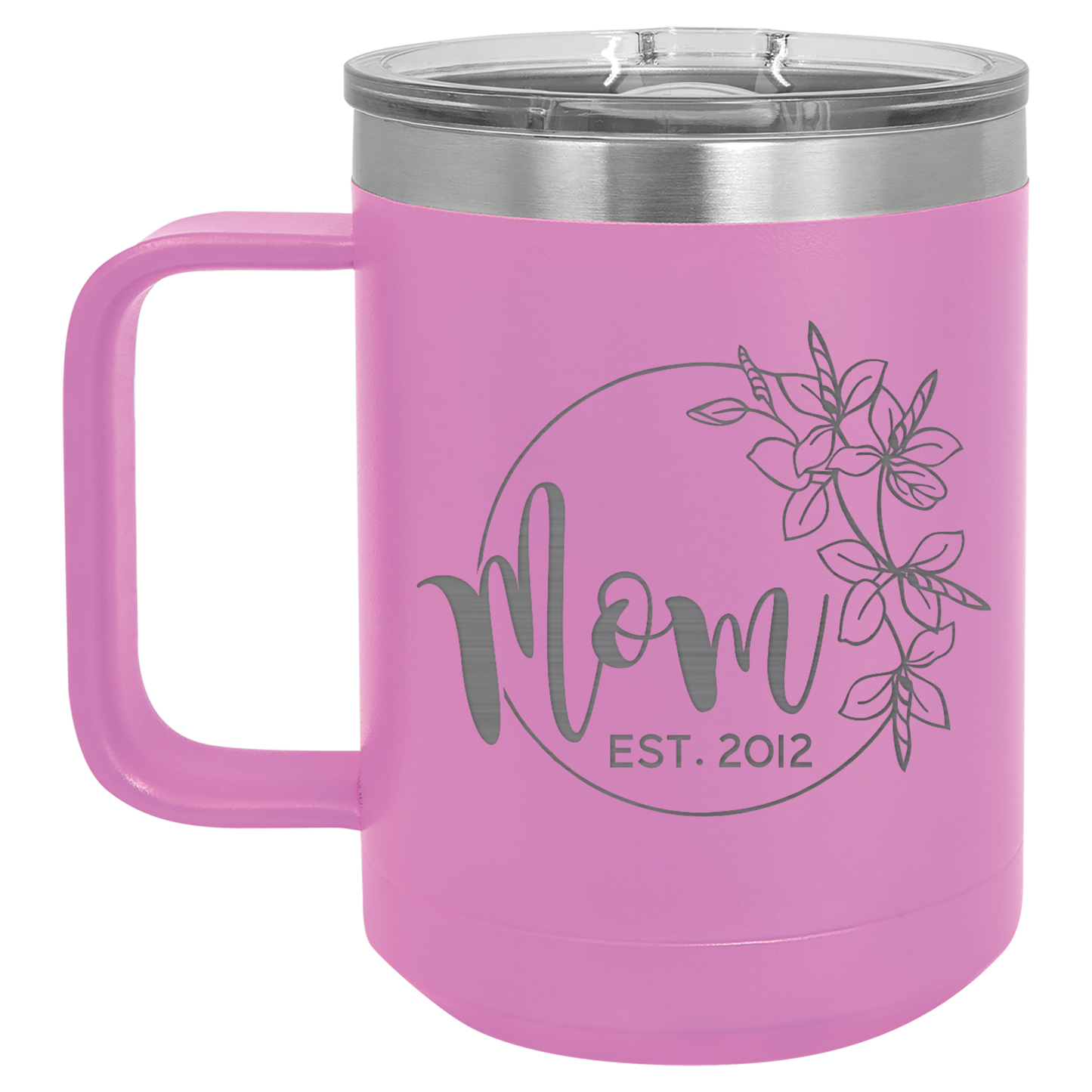 Metal Coffee Mugs | Mom Flower