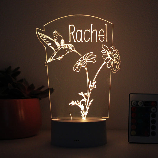 Personalized Children's Night Lights | Hummingbird