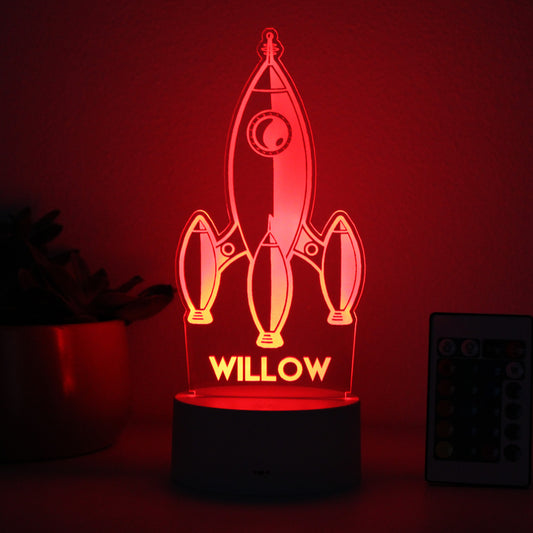 Personalized Children's Night Lights | Rocket