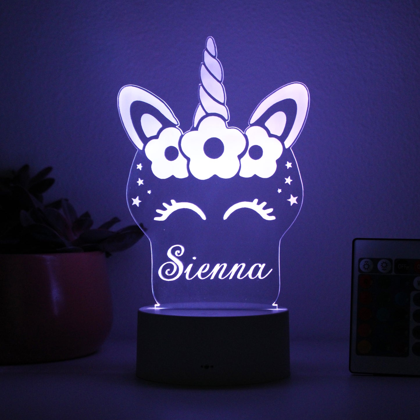 Personalized Children's Night Lights | Unicorn 1