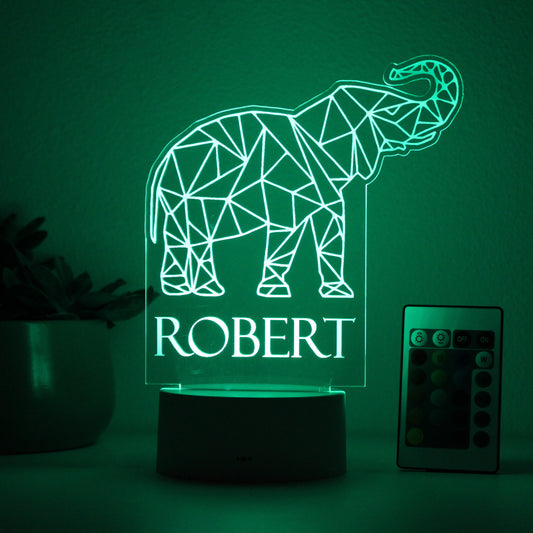 Personalized Children's Night Lights | Elephant