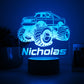 Personalized Children's Night Lights | Monster Truck