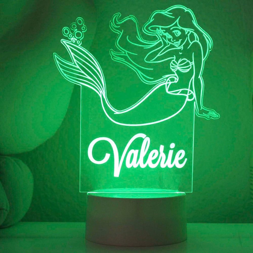 Personalized Children's Night Lights | Ariel