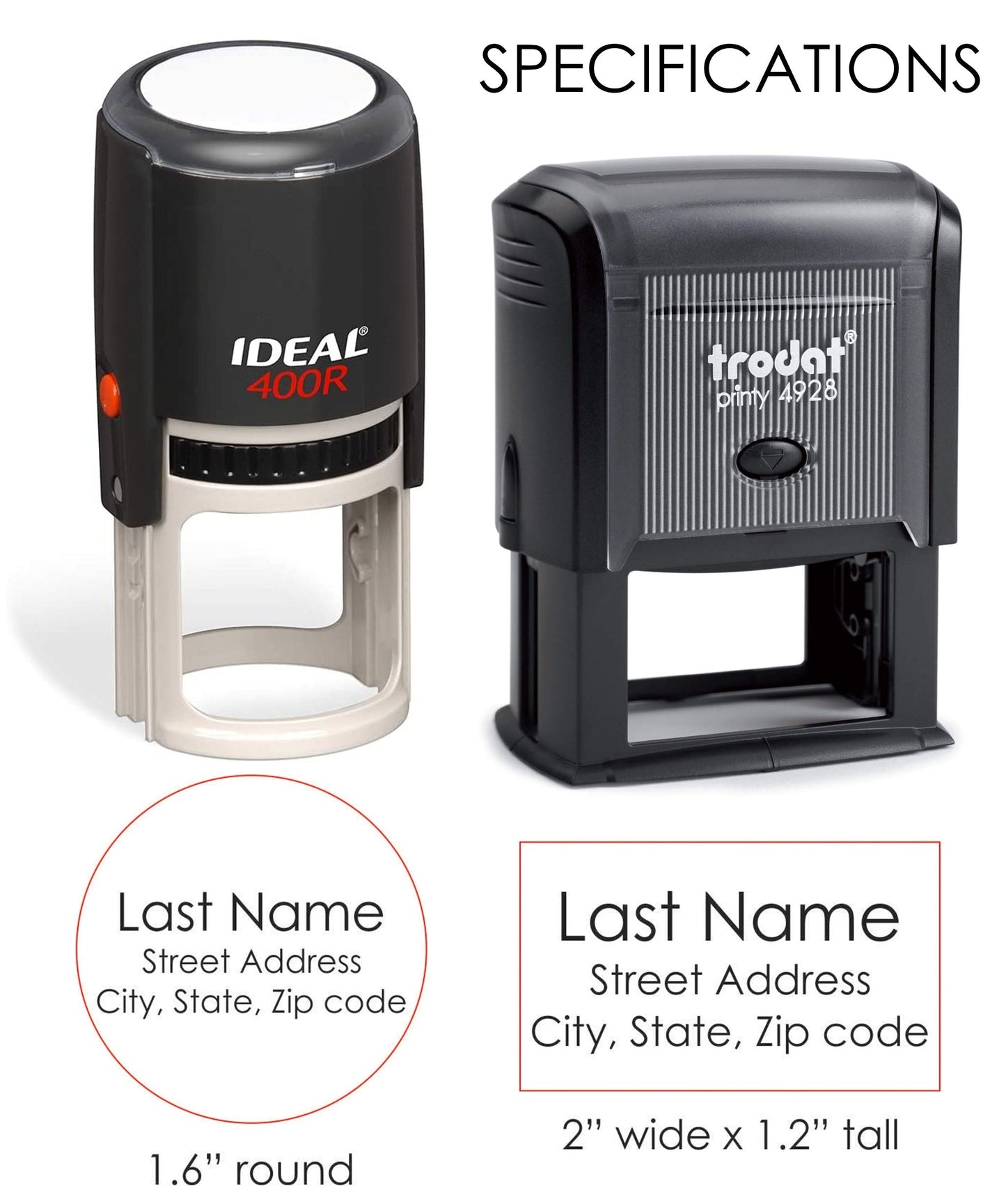 Return Address Self Inking Stamp | Carter