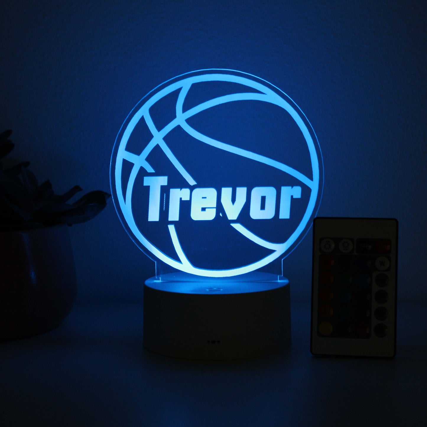 Personalized Children's Night Lights | Basketball